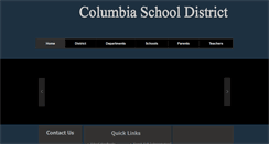 Desktop Screenshot of columbiaschools.org